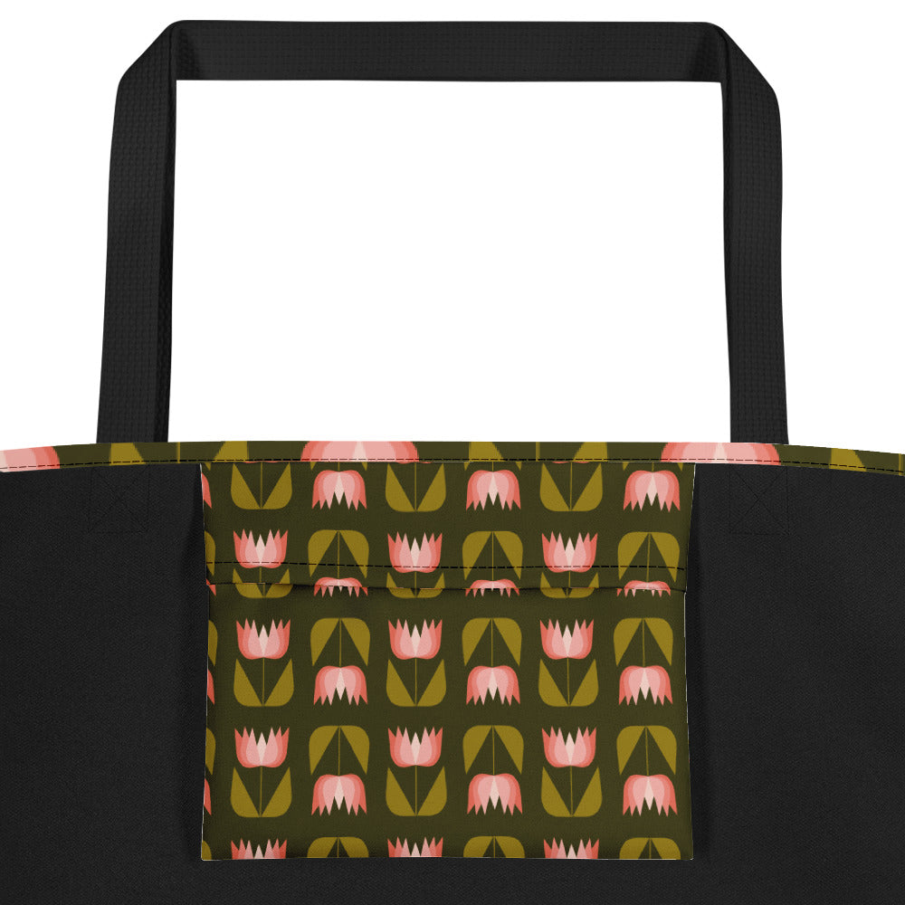 Large Tulip Beach Bag / Carry-All