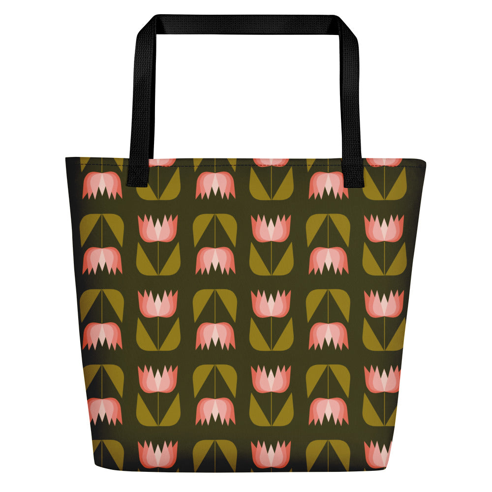 Large Tulip Beach Bag / Carry-All